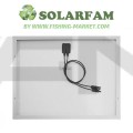 SOLARFAM Фотоволтаичен монокристален соларен панел 50W 12V